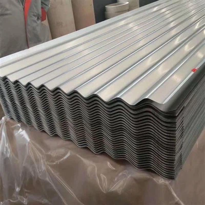 Feuille ou plaque ondulée Galvalume