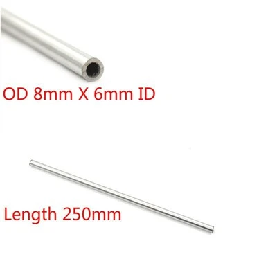 Tube inoxydable de 8 mm